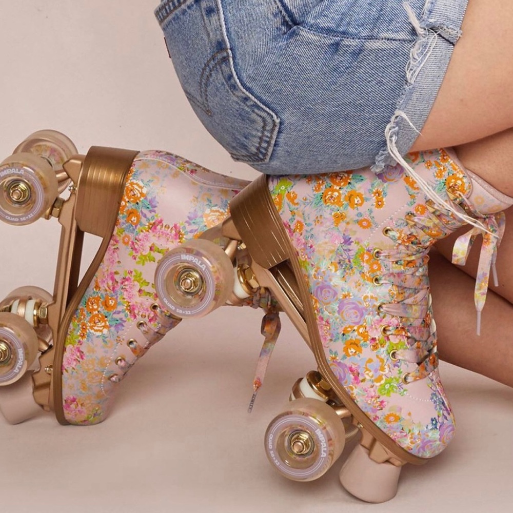 IMPALA QUAD SKATE - CYNTHIA ROWLEY FLORAL